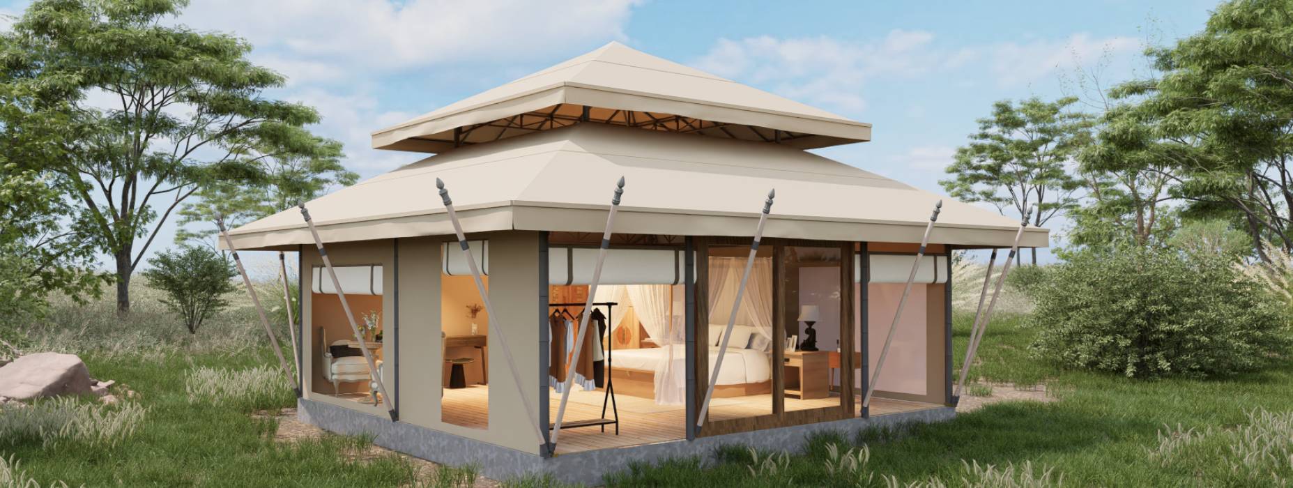 昭觉县户外野奢帐篷